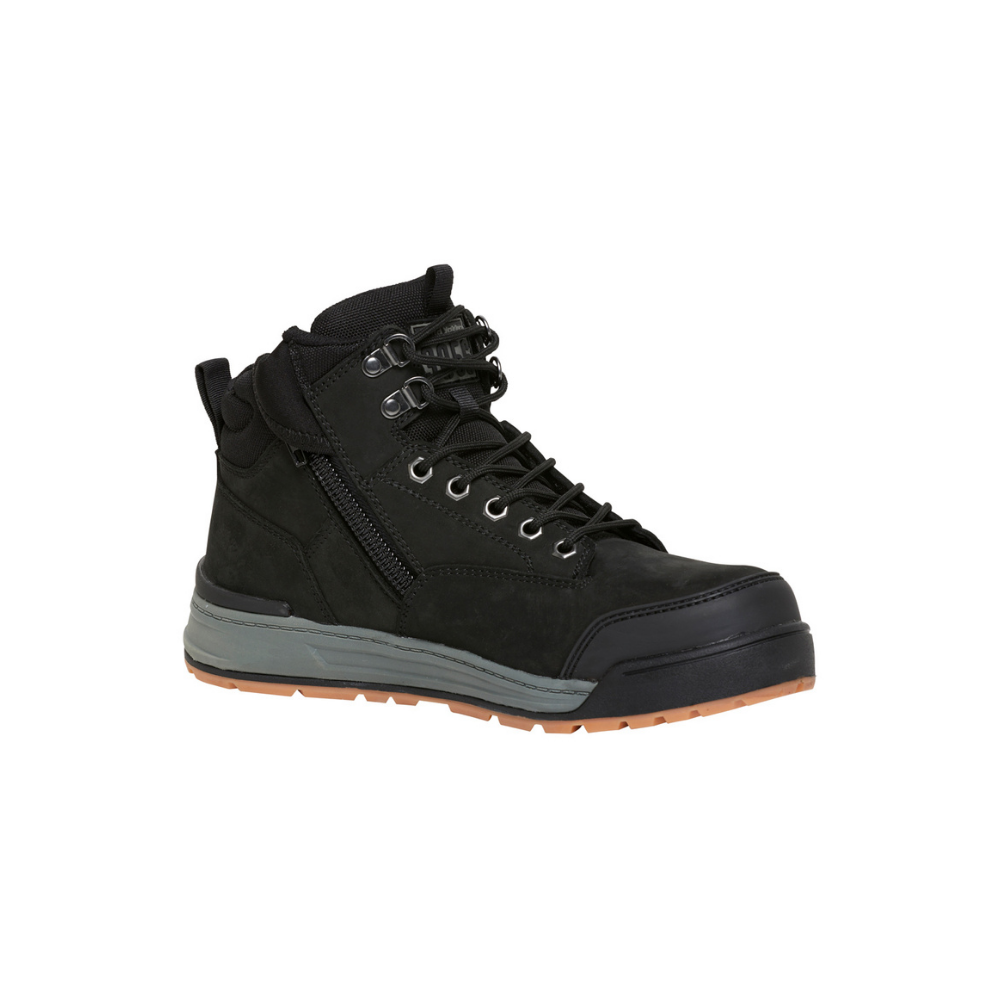Hard Yakka 3056 Lace Zip Safety Boot Y60201
