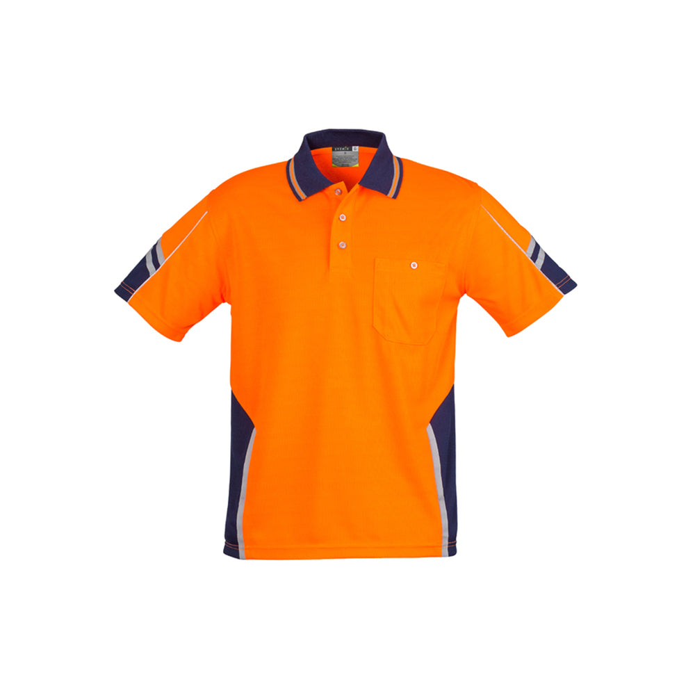Syzmik Mens Hi Vis Squad S/S Polo ZH237