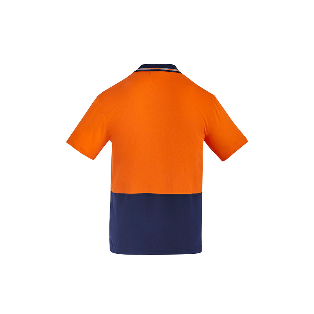 Syzmik Mens Hi Vis Cotton S/S Polo ZH435