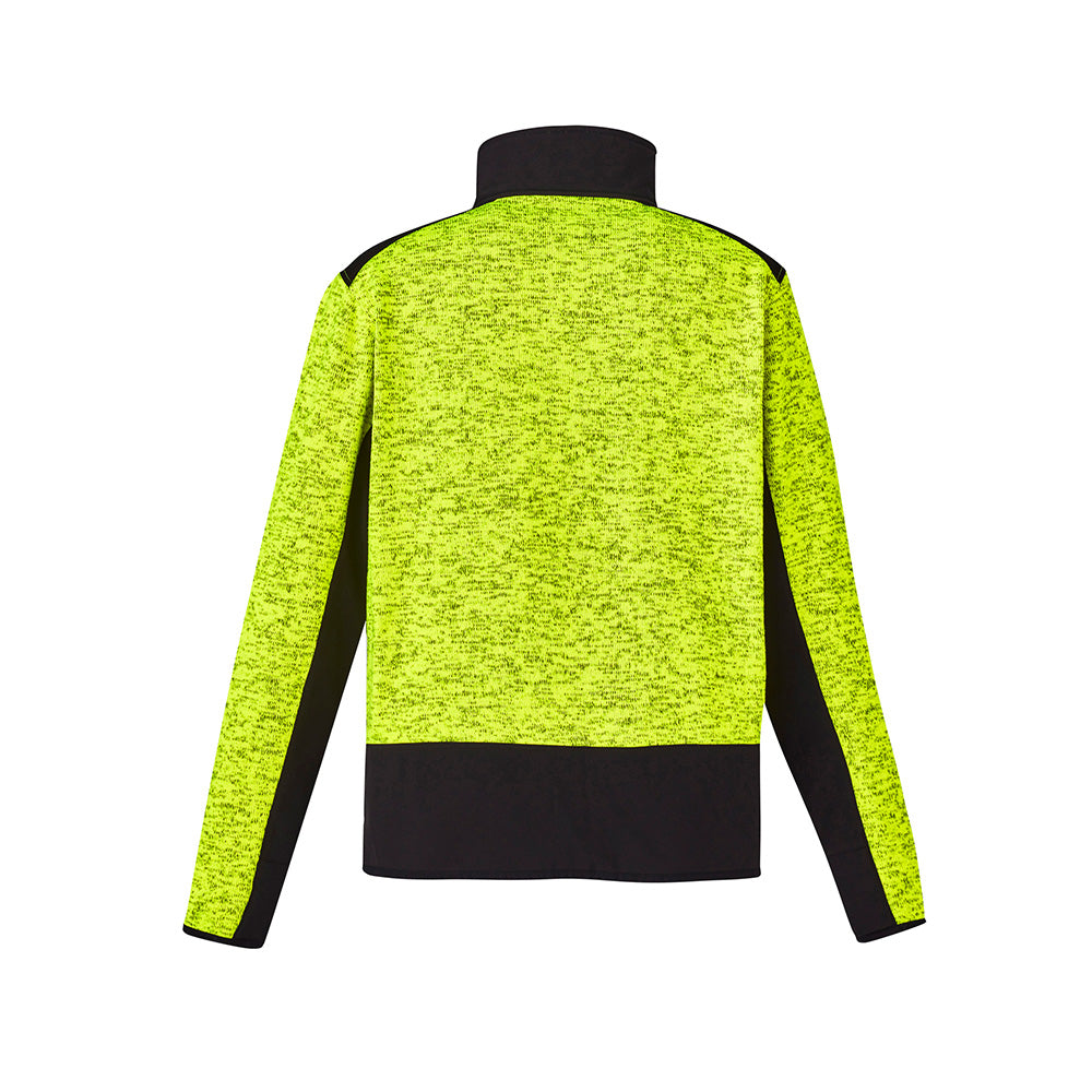 Syzmik Unisex Streetworx Reinforced 1/4 Zip Pullover ZT380 YELLOW