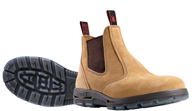 Redback Bobcat Safety Toe Banana Suede USBBA