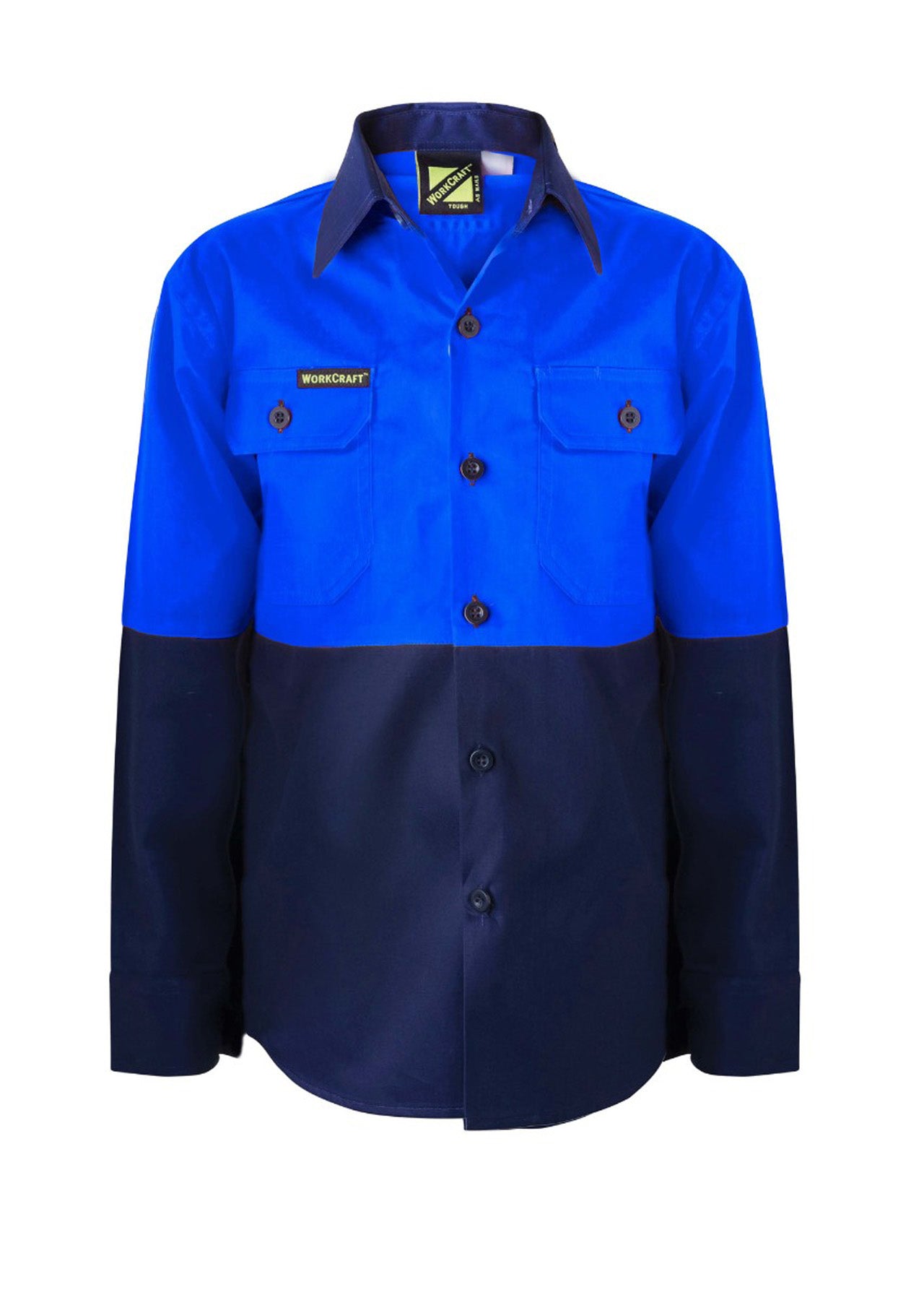 Workcraft Kids Two Tone Shirt WSK128