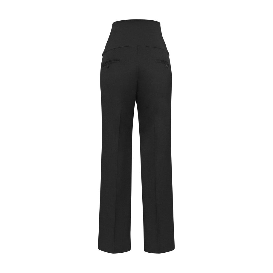 Biz Corporates Cool Stretch Womens Maternity Pant 10100 in Black, view 2