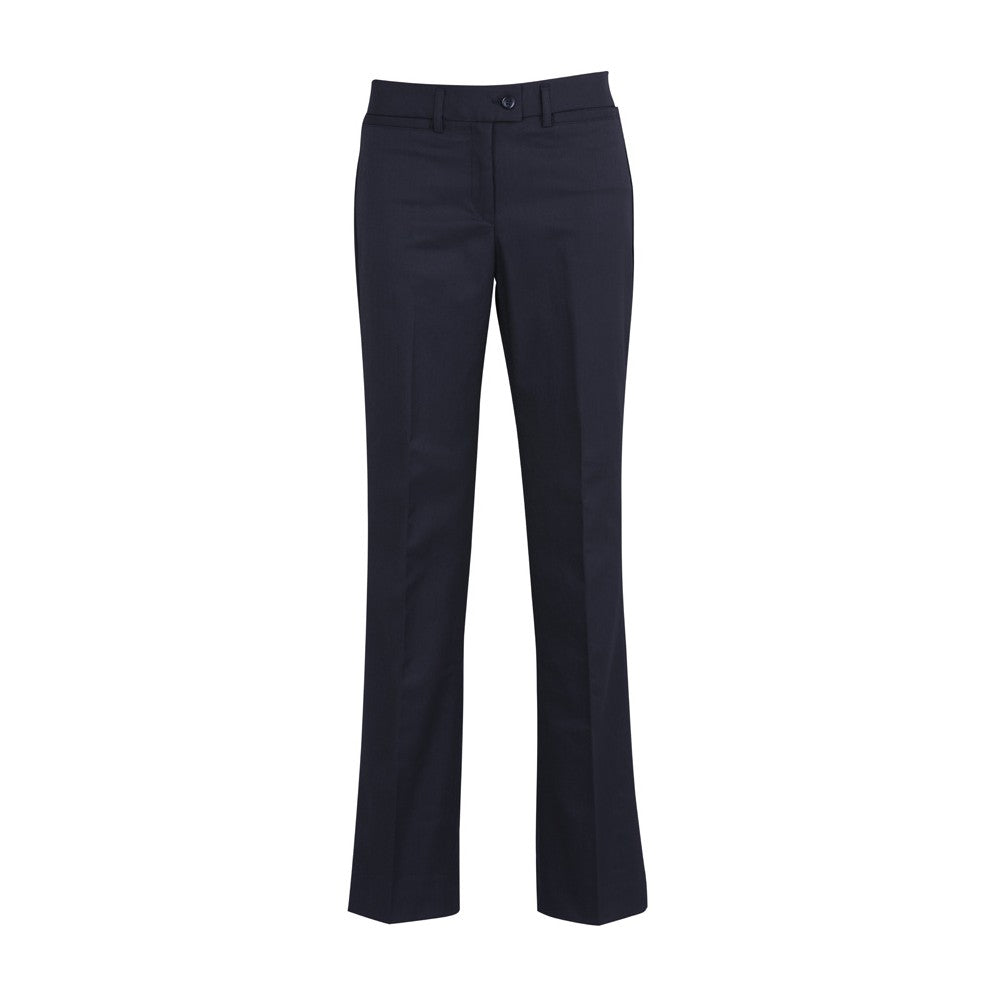 Biz Corporates Cool Stretch Womens Relaxed Pant 10111 in Navy