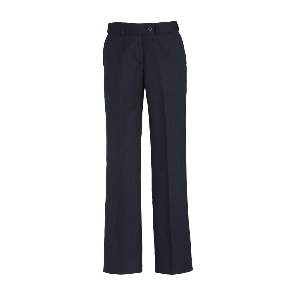 Biz Corporates Cool Stretch Womens Adjustable Waist Pant 10115 in Navy