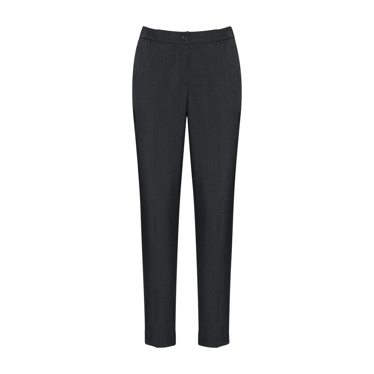 Biz Corporates Cool Stretch Womens Ultra Comfort Waist Pant 10123 in Charcoal