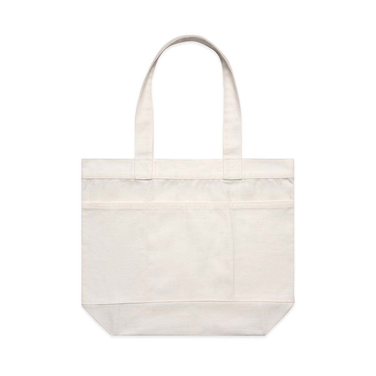 AS Colour Pocket Tote Bag 1041 in Cream