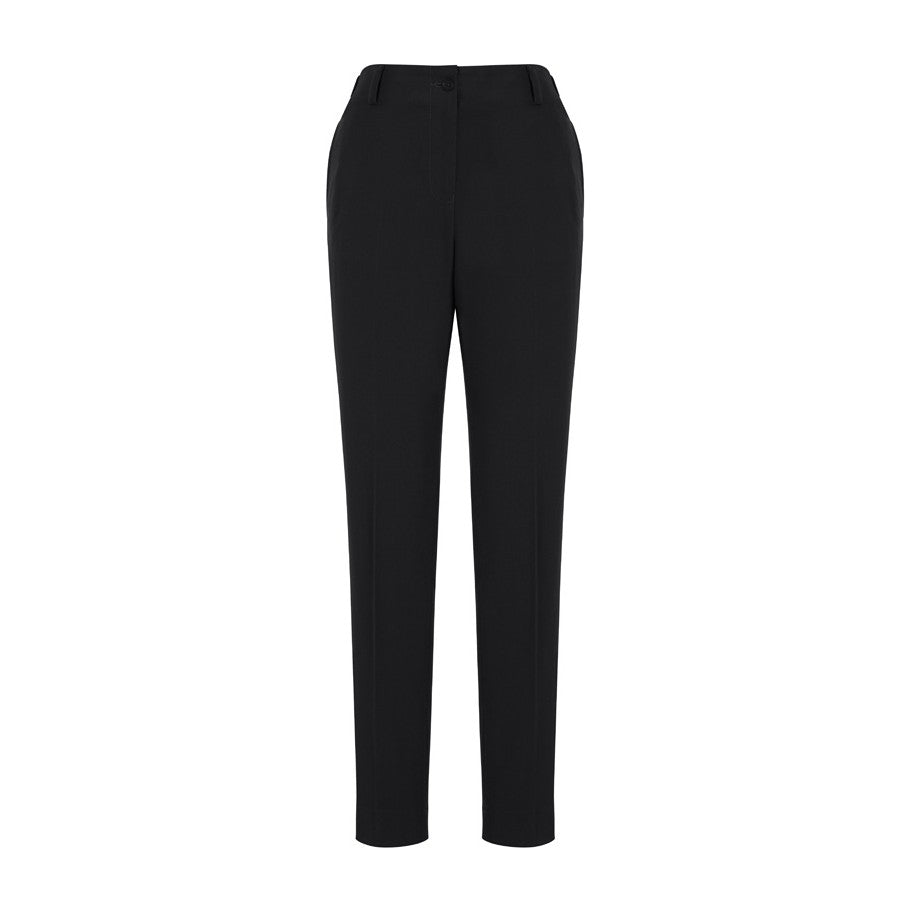 Biz Corporates Siena Womens Bandless Elastic Waist Pant 10722 in Black