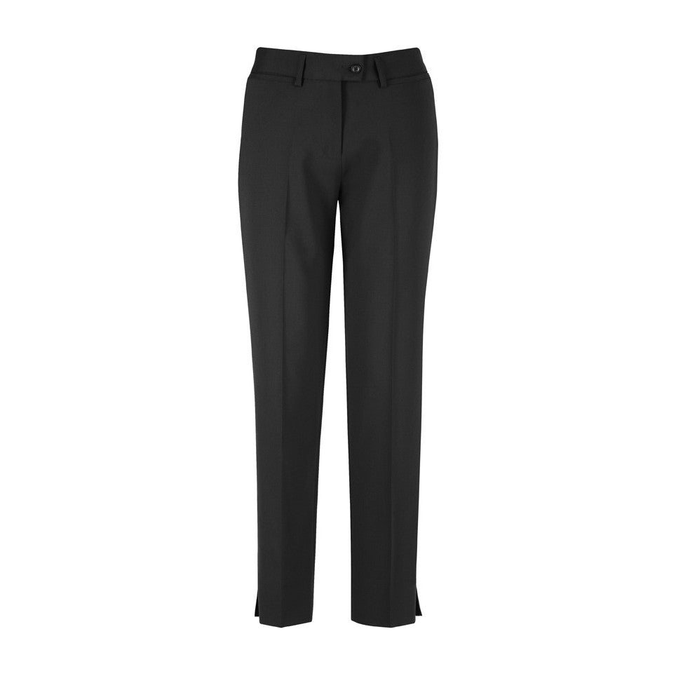 Biz Corporates Comfort Wool Stretch Womens Slim Leg Pant 14017 in Black