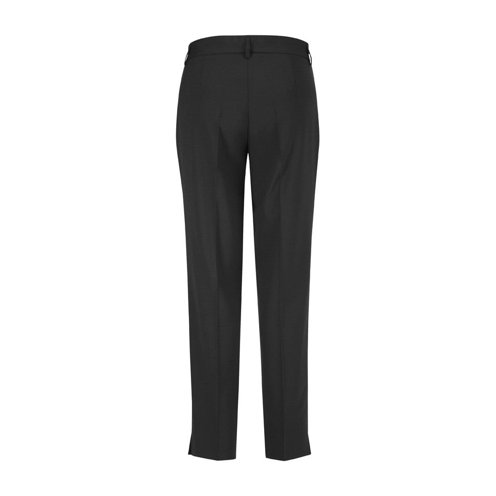 Biz Corporates Comfort Wool Stretch Womens Slim Leg Pant 14017 in Black, view 2