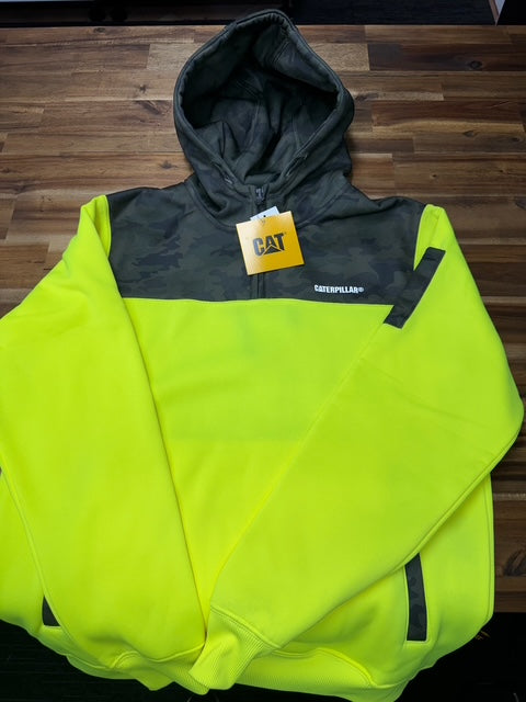 CAT Hi Vis Camo Hoodie