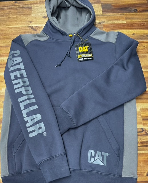 CAT Logo Panel Hoodie
