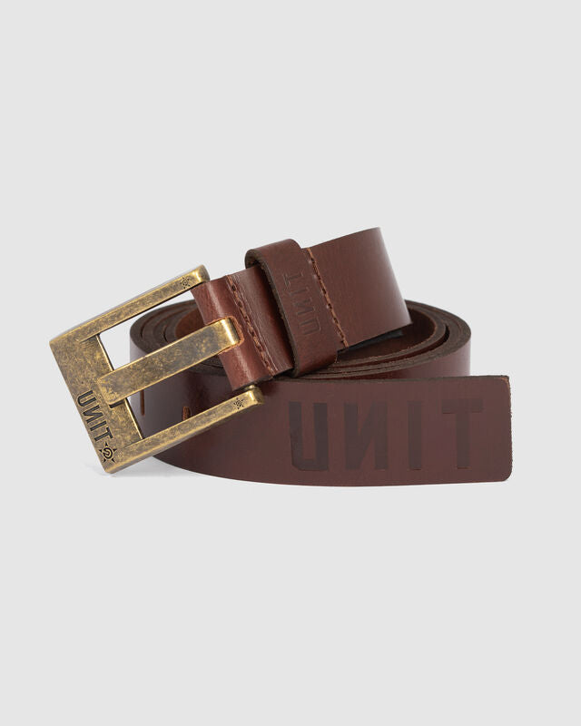 UNIT Fortitude Mens Leather Belt