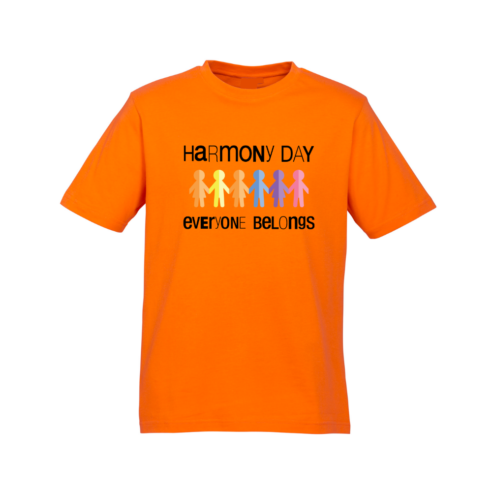 Kids Harmony Day T-Shirt Everyone Belongs