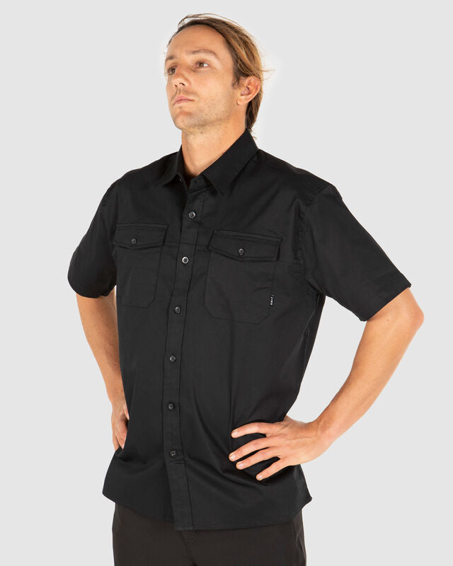 UNIT Task Mens Stretch Short Sleeve Shirt