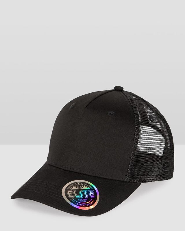 UNIT Elite Premium Curve Peak Trucker