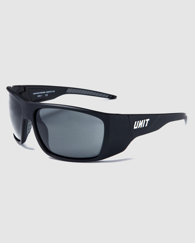 UNIT Combat Medium Impact Safety Sunglasses Black