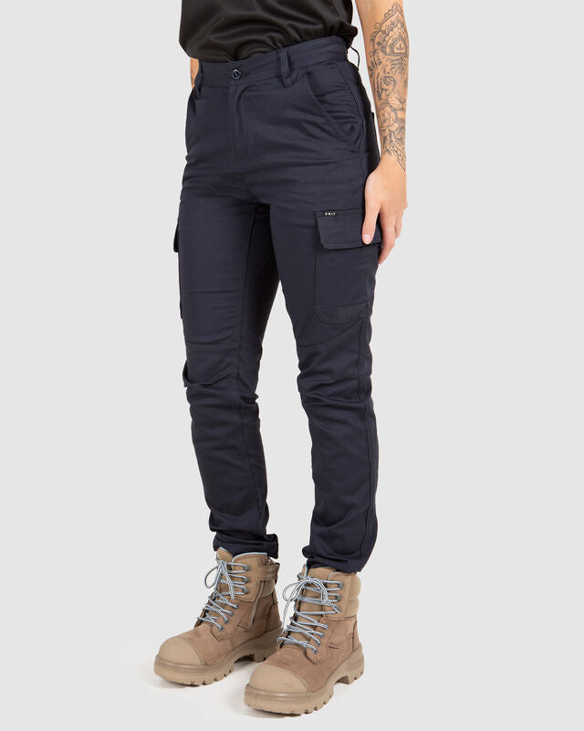 UNIT Staple Ladies Stretch Cargo Work Pants