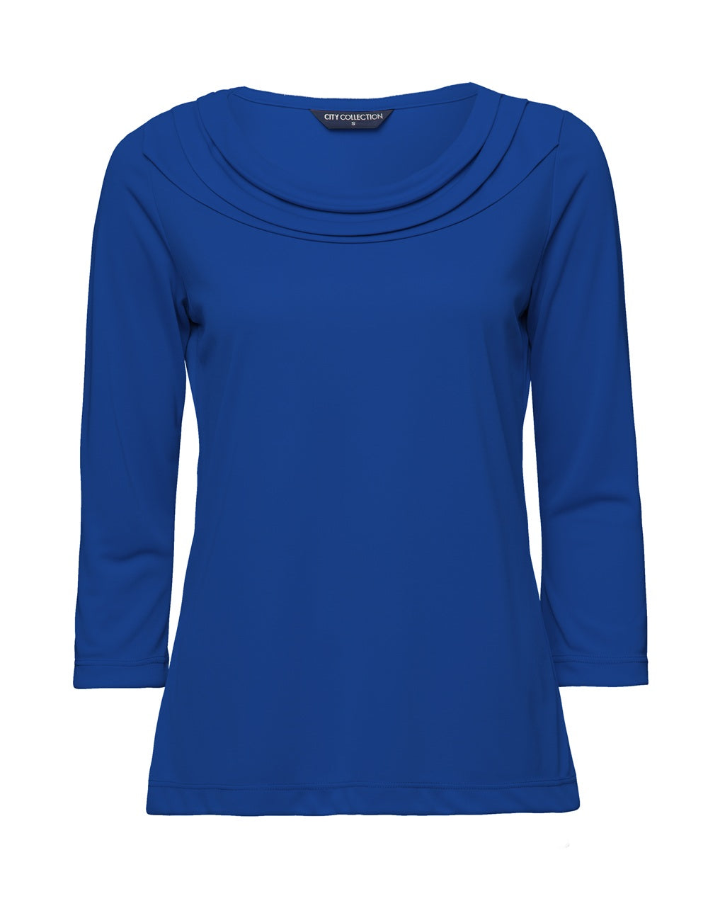 City Collection Eva Knit 3/4 Sleeve Top