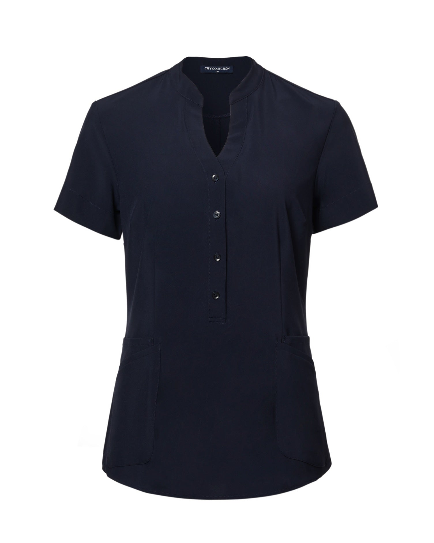City Collection Zip Back Tunic