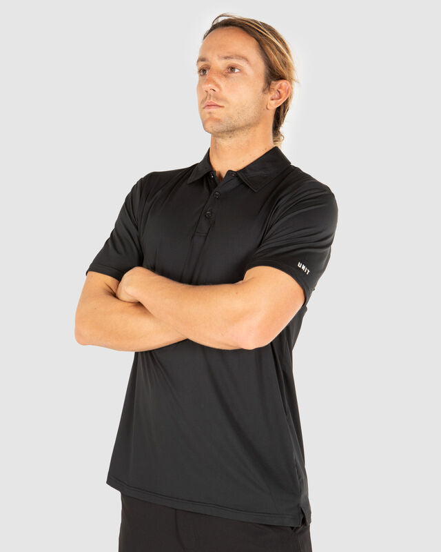 UNIT Elite Mens Flex Polo