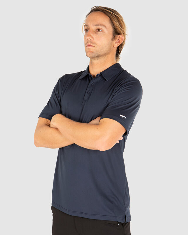 UNIT Elite Mens Flex Polo