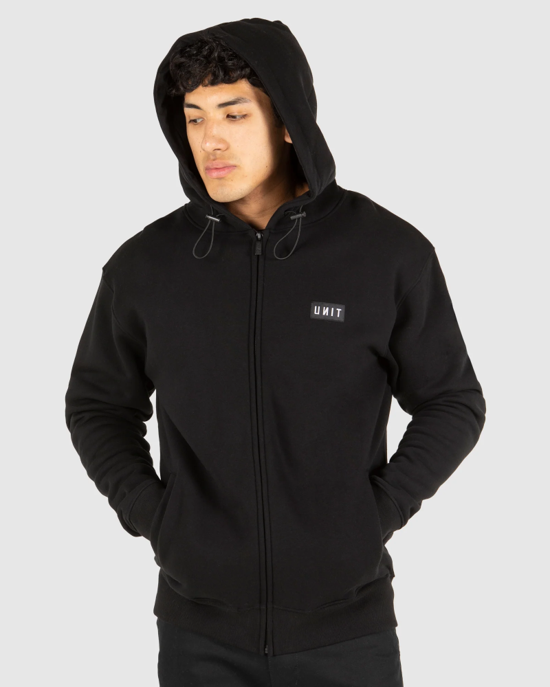 UNIT Stack Mens Zip-Thru Hoodie