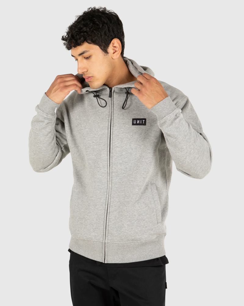 UNIT Stack Mens Zip-Thru Hoodie