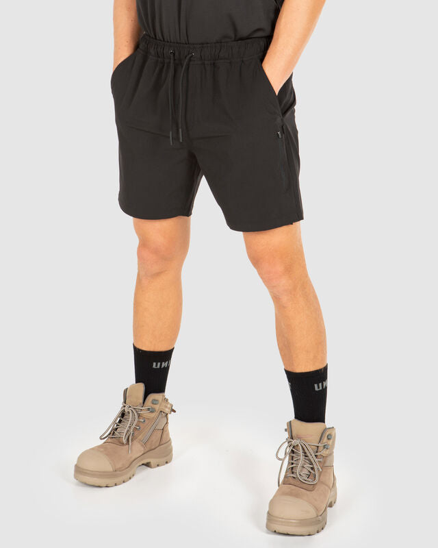 UNIT Form Flexlite Mens Elastic Work Shorts 19"