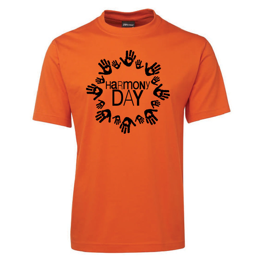 Adults Harmony Day T-Shirt Circle Hands