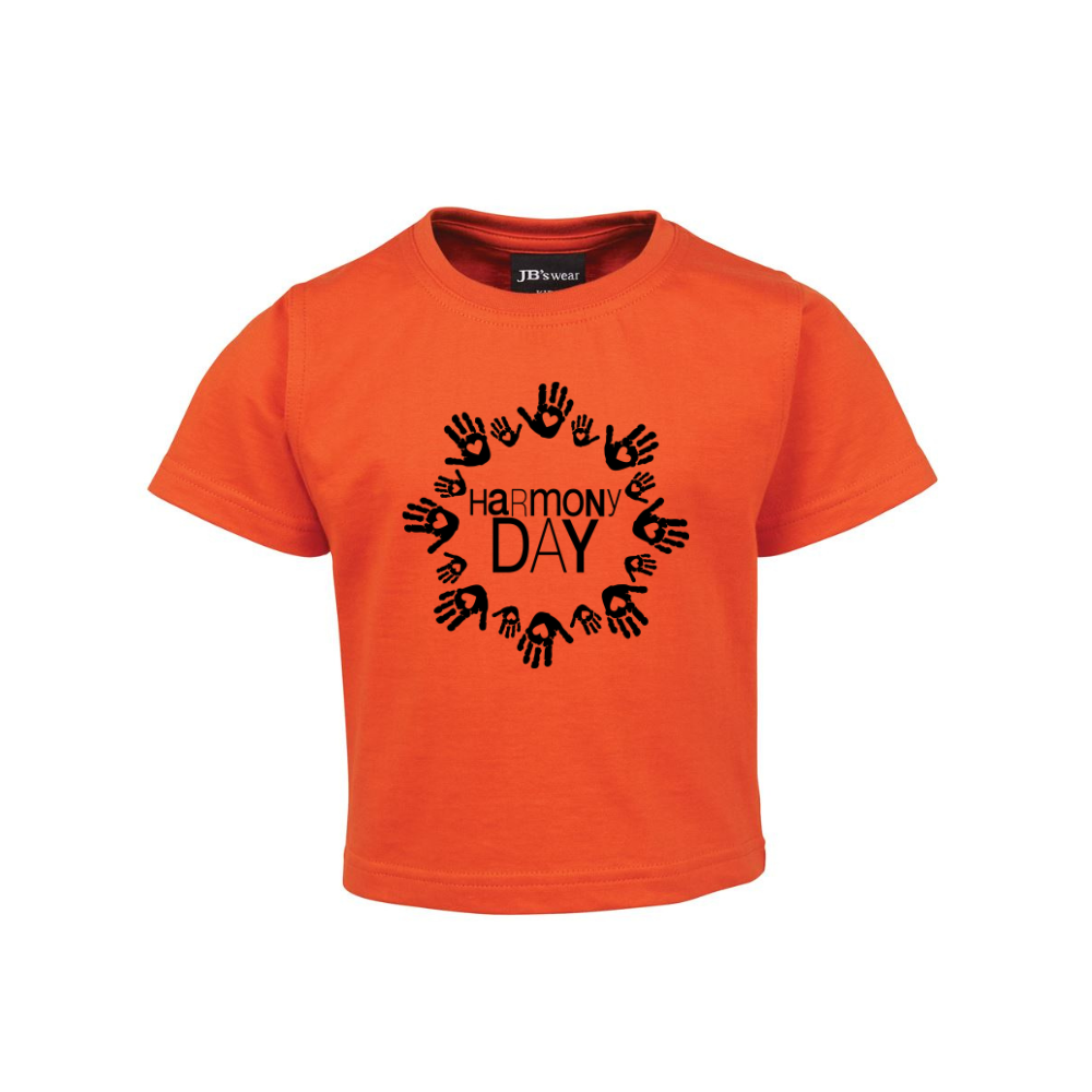 Infants Harmony Day T-Shirt Circle Hands