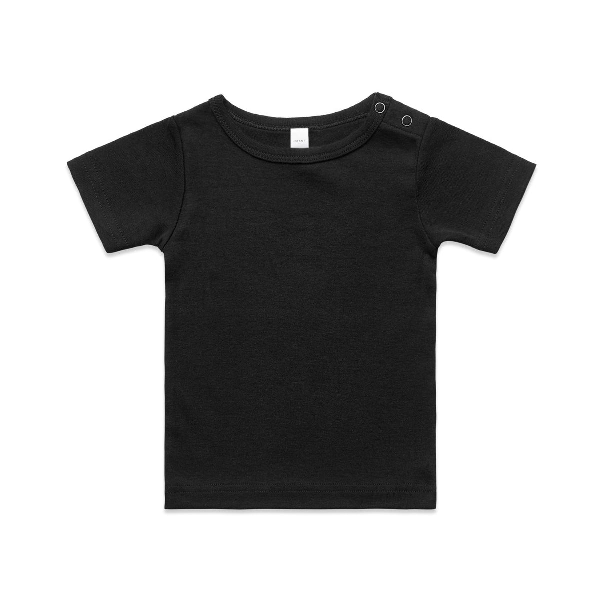AS Colour Organic Infant Wee Tee 3001 in Black