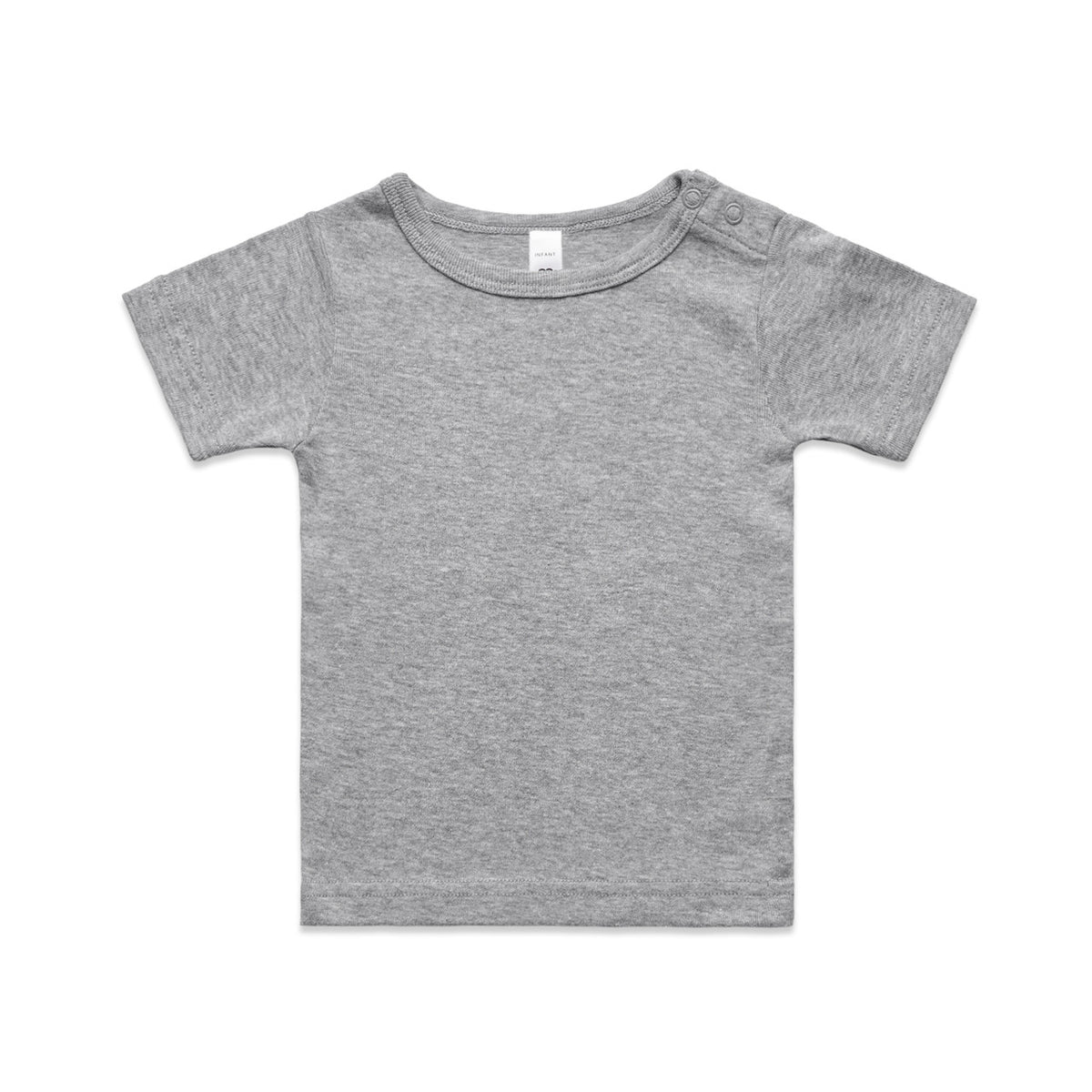 AS Colour Organic Infant Wee Tee 3001 in Grey Marle