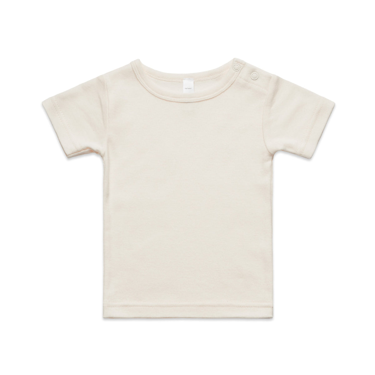 AS Colour Organic Infant Wee Tee 3001 in Natural