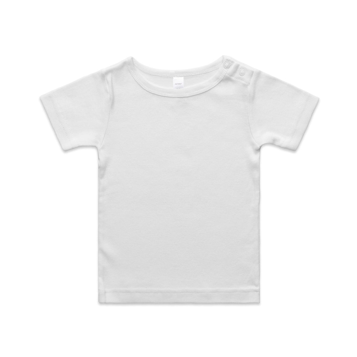 AS Colour Organic Infant Wee Tee 3001 in White
