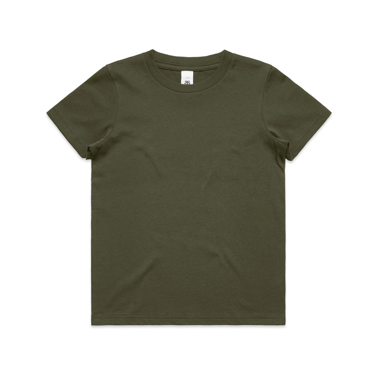 AS Colour Kids Staple Tee 3005 in Army