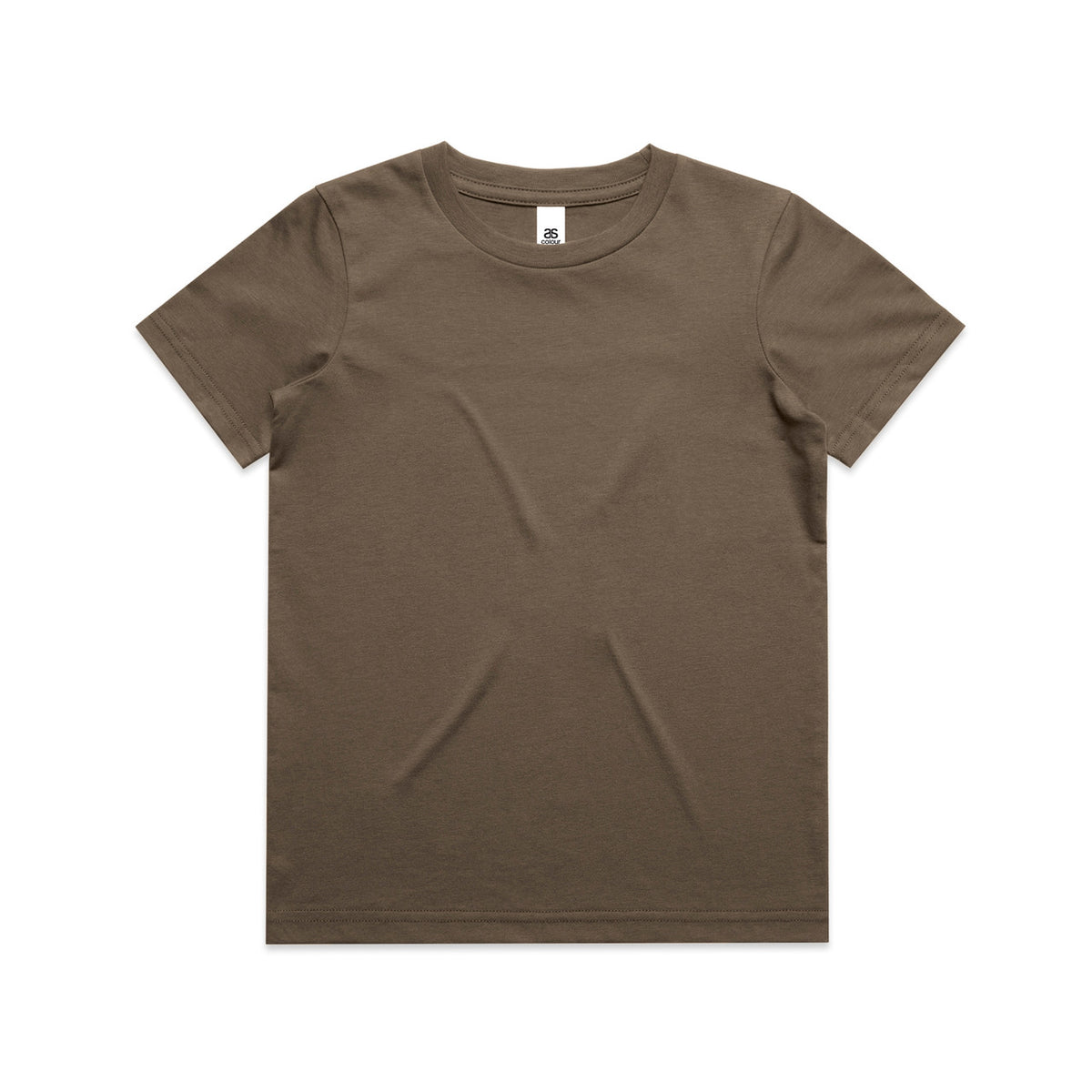 AS Colour Kids Staple Tee 3005 in Walnut