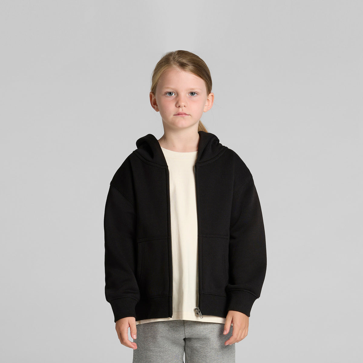 AS Colour Kids Relax Zip Hood 3038
