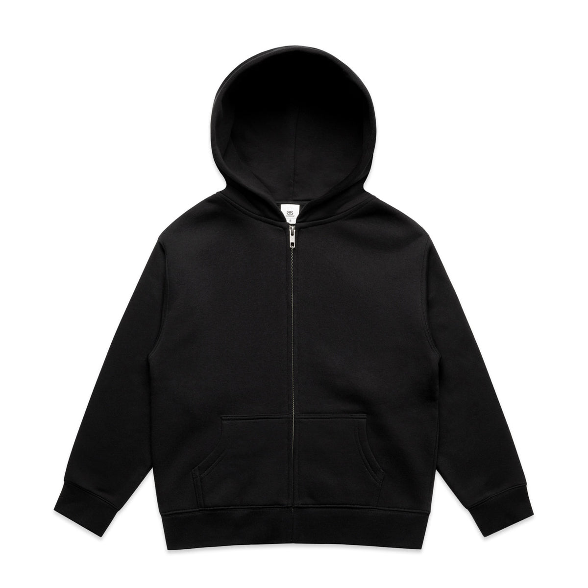 AS Colour Youth Relax Zip Hood 3039 in Black