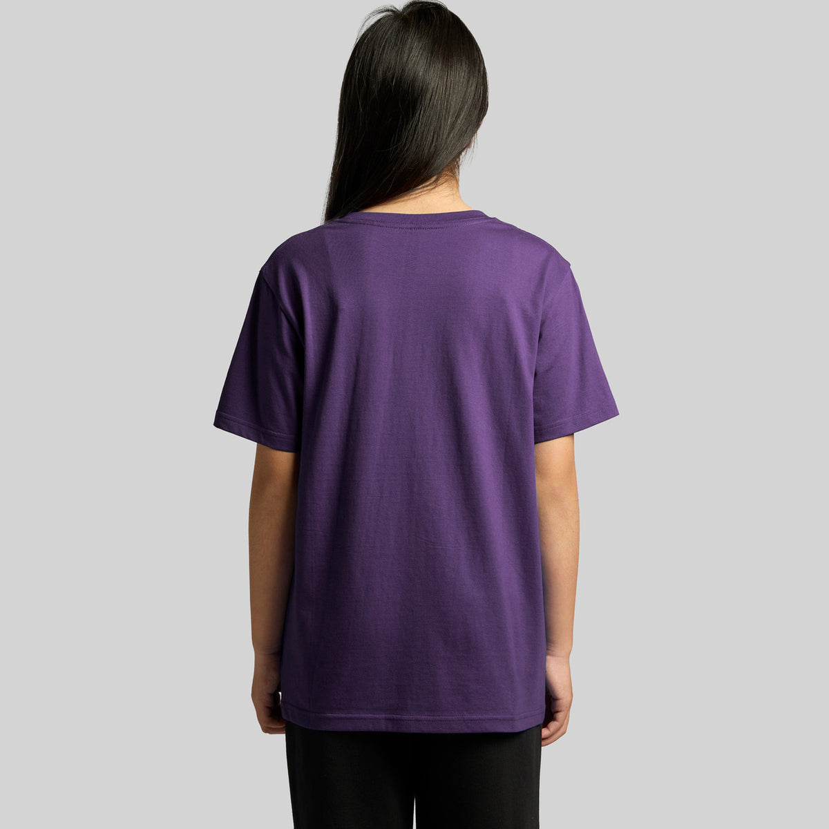 AS Colour Youth Block Tee 3051T, back view