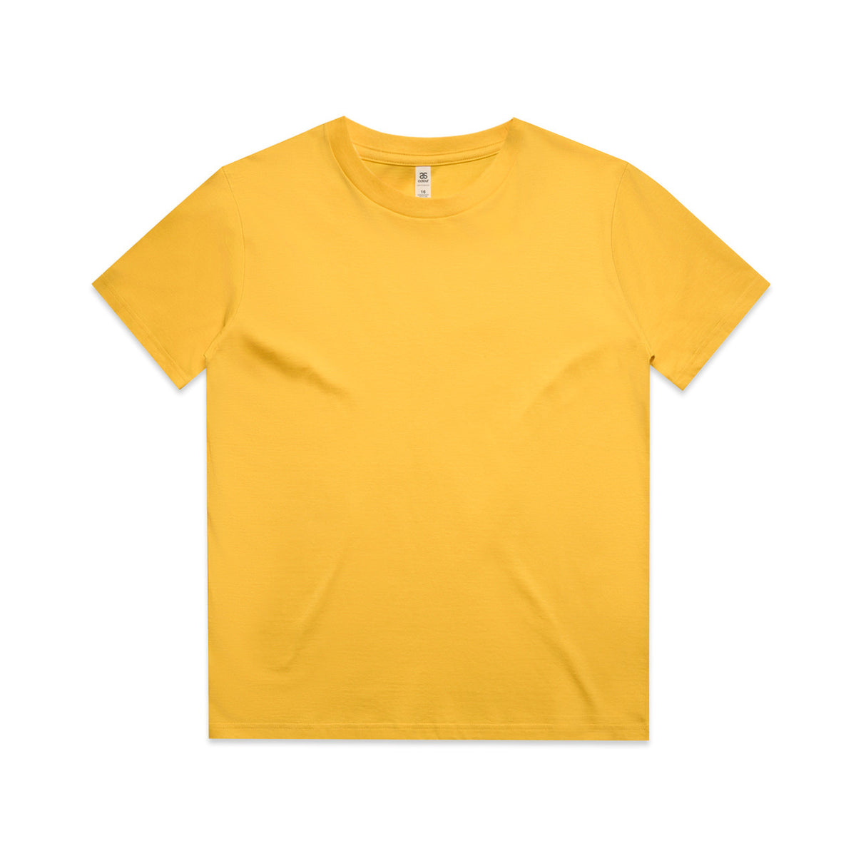 AS Colour Youth Block Tee 3051T in Yellow
