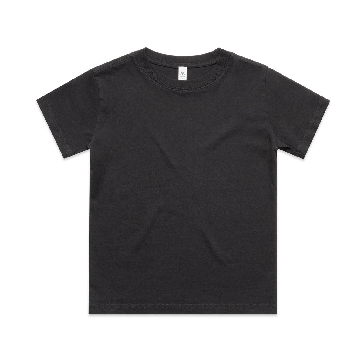 AS Colour Youth Heavy Faded Tee 3071 in Faded Black