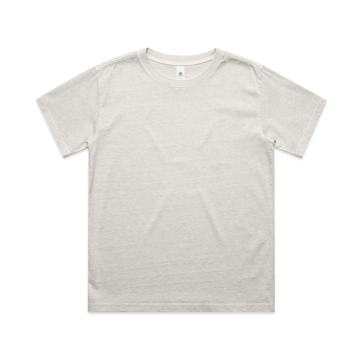 AS Colour Youth Heavy Faded Tee 3071 in Faded Bone