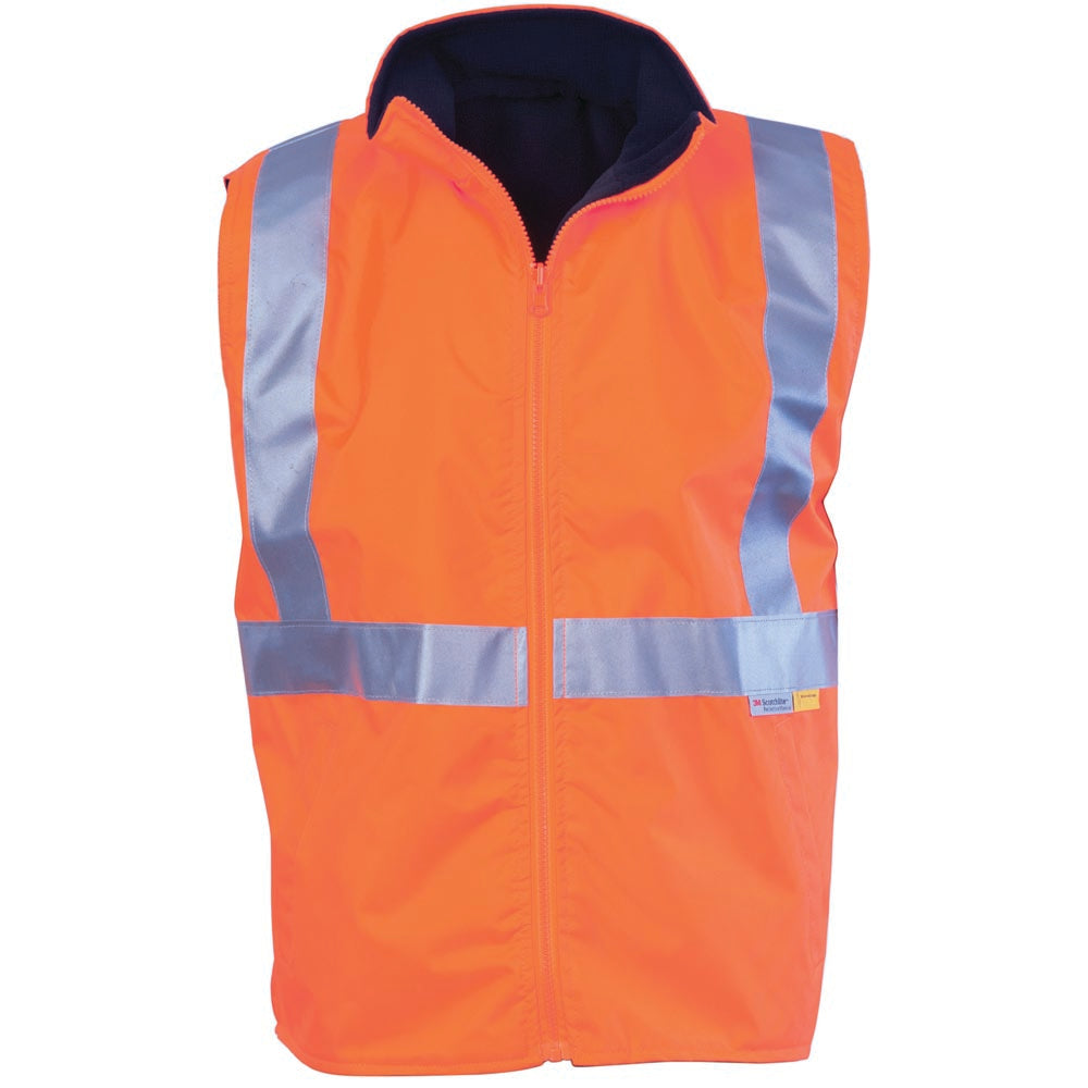 DNC Hi Vis Reversible Vest with 3M Reflective Tape 3865