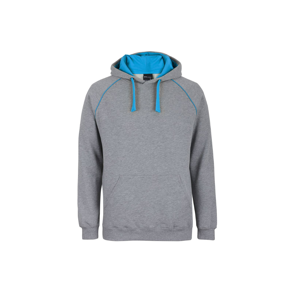 JB's Adults Contrast Fleecy Hoodie 3CFH