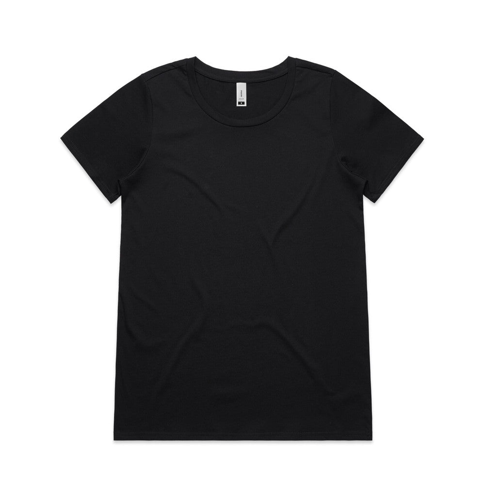AS Colour Womens Shallow Scoop Tee 4011