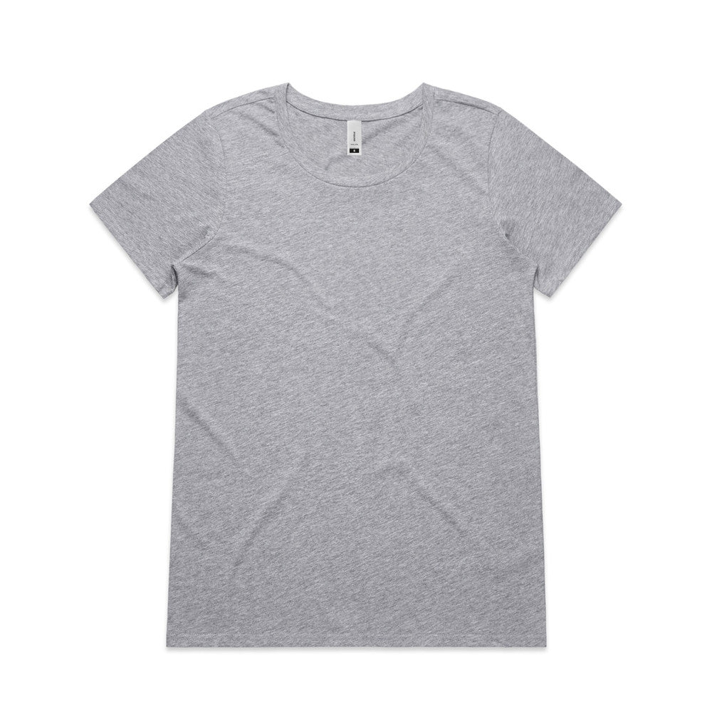 AS Colour Womens Shallow Scoop Tee 4011