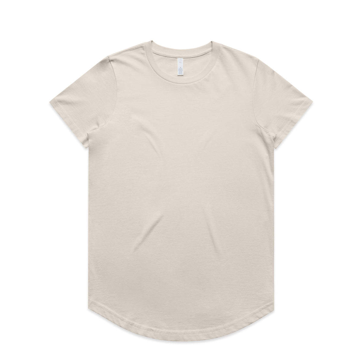 AS Colour Womens Maple Curve Tee 4024 in Bone