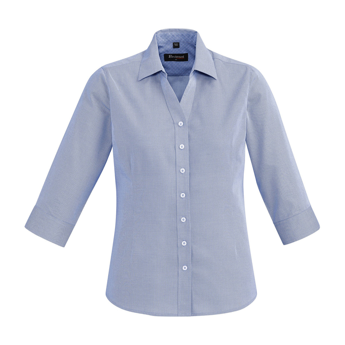 Biz Corporates Hudson Womens 3/4 Sleeve Shirt 40311 in Patriot Blue