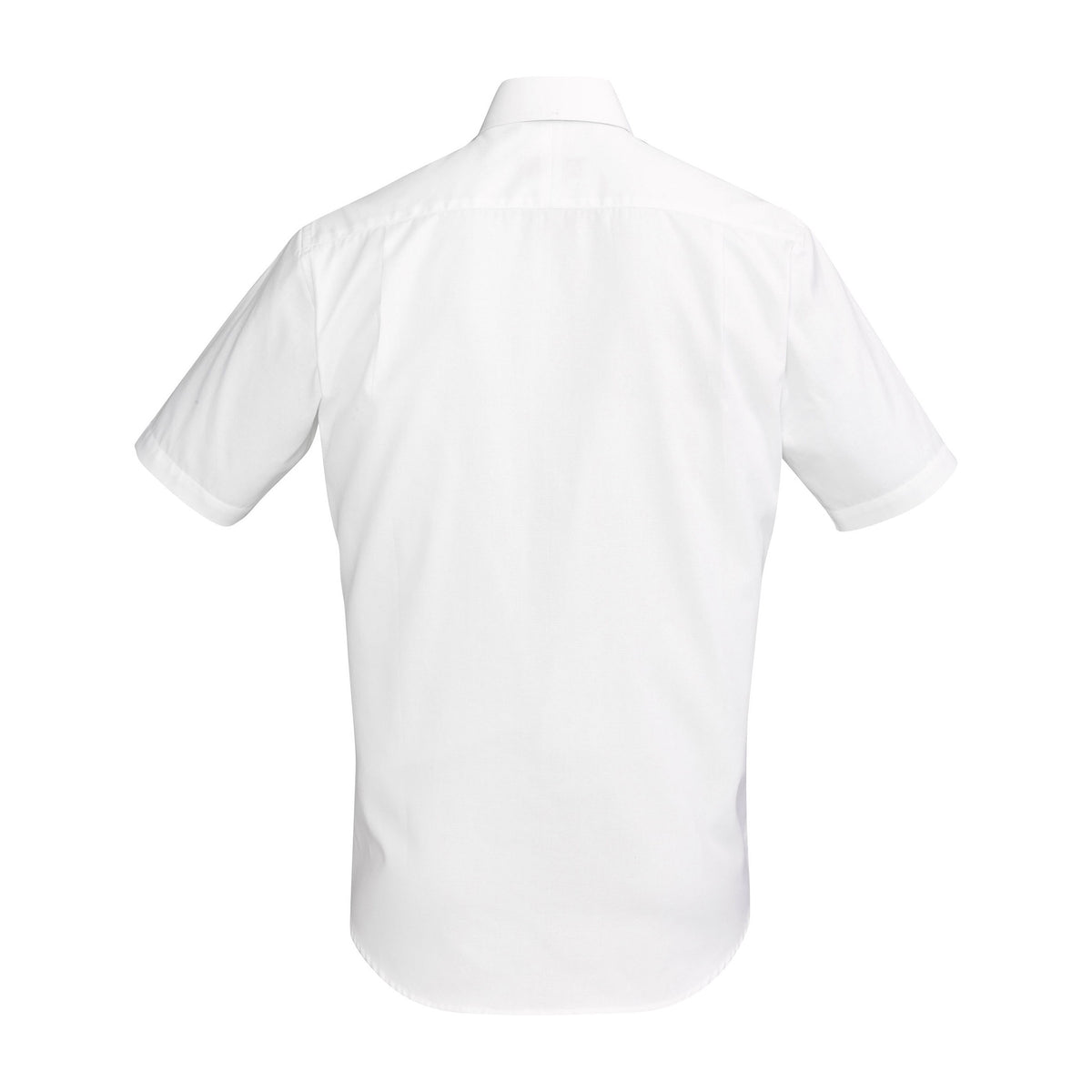 Biz Corporates Hudson Mens Short Sleeve Shirt 40322 in White, view 2